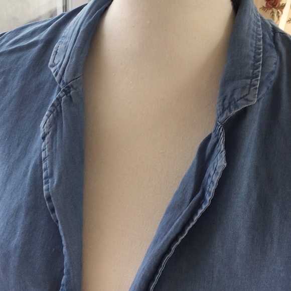 Halston Tencel Shacket - Picture 4 of 6